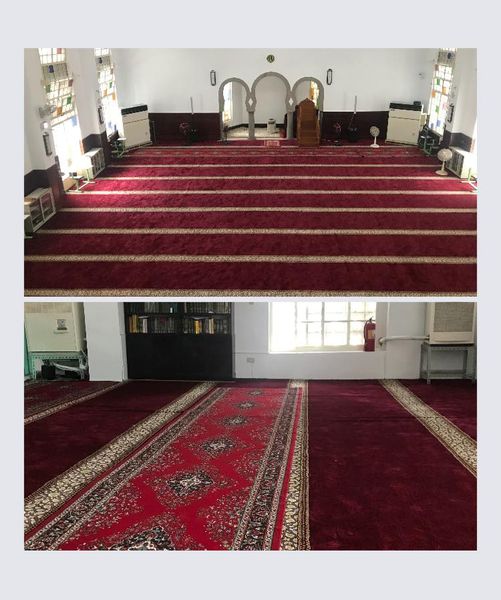 捐贈清真寺新地毯